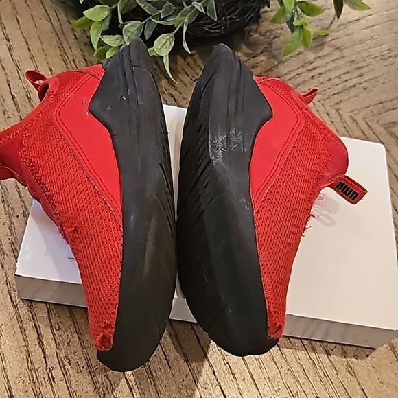 Red Puma slip on sneakers size 12 - Picture 3 of 10